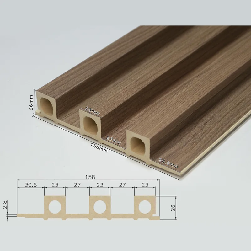 150 Полая рифленая панель с 3 сетками
