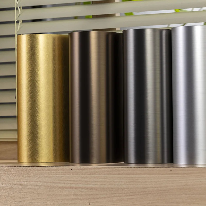 Стеновая панель из твердого бамбукового волокна с металлической текстурой