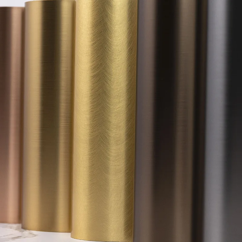 Стеновая панель из углеродного кристалла с металлической текстурой ПЭТ