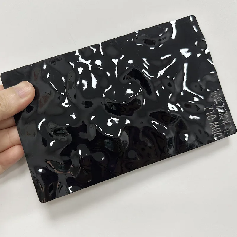 Настенная панель из углеродного кристалла с пульсацией воды из ПЭТ