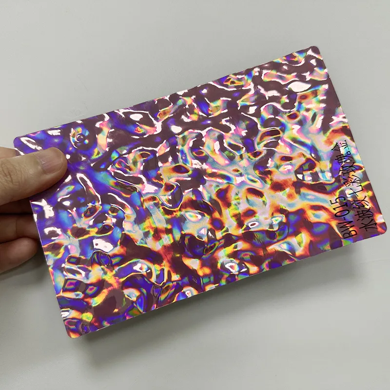 Ударопрочная стеновая панель ПЭТ Water Ripple